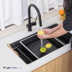Chậu rửa bát 1 hố Kluger KG7644FB Plus