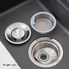 Chậu rửa bát 1 hố Kluger KG7644FB Plus