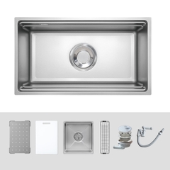 Chậu rửa bát 1 hố Kluger KG7644FS Plus