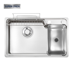 Chậu rửa bát 1 hố Kluger KH8050SL Plus