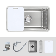 Chậu rửa bát 1 hố Kluger KO7847FS Plus