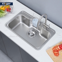 Chậu rửa bát 1 hố Kluger KT8050SL Plus hàng chính hãng