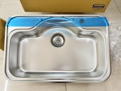 Chậu rửa bát Shigeru FCM-DK FS NE chuẩn Nhật