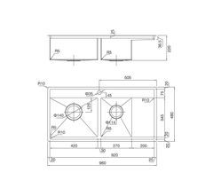 Chậu rửa bát Malloca MS 6305