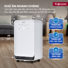 Máy hút ẩm Fujihome DH12NEW chính hãng