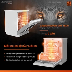 Máy rửa bát Junger Leopard DWJ-140 công suất 15 bộ