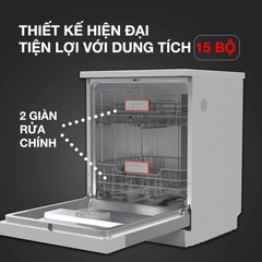 Máy rửa bát Junger Leopard DWJ-140 công suất 15 bộ