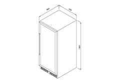 Tủ rượu vang Munchen  MWT1801S (100~110 chai)