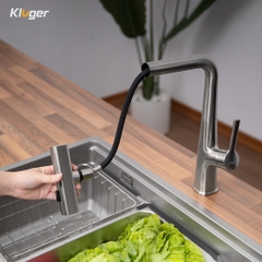 Vòi rửa bát rút dây Kluger KLF0018S