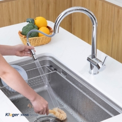 Vòi rửa bát rút dây Kluger KLF0008SC