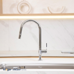 Vòi rửa bát rút dây Kluger KLF0003SC