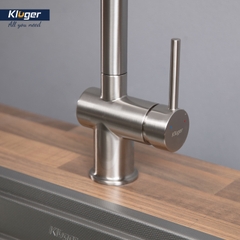 Vòi rửa bát rút dây Kluger KLF0008SS