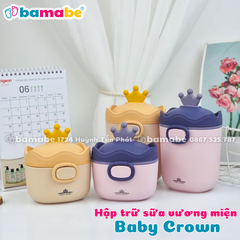 HỘP TRỮ SỮA VƯƠNG MIỆN BABY CROWN