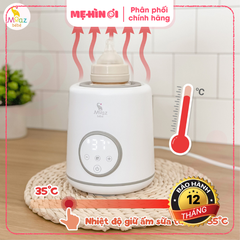 Máy lắc bình sữa và giữ ấm sữa thông minh Moaz BéBé MB 079