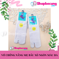 VỚ CHỐNG NẮNG MẸ BẦU XỎ NGÓN MÀU DA