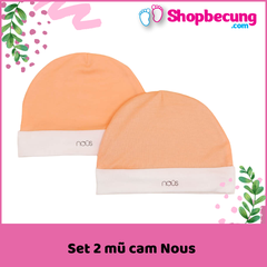 Set 2 mũ cam Nous