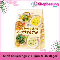 Miến ăn liền ngũ vị Hikari Miso 10 gói