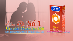 Bao Cao Su OLO Benzen 6 in 1 Size Nhỏ 49mm Chống Xuất Tinh Sớm
