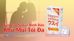Bao Cao Su Sagami Xtreme Superthin Siêu Mỏng