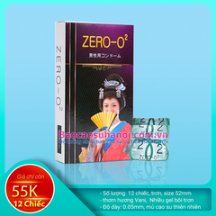 Bao Cao Su Zero O2 Giá Rẻ Nhật Bản