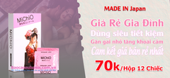 Bao Cao Su Michio Gân gai Nhật Bản Cho Gia Đình
