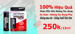 Chai Xịt Dynamo Delay Black Màu Đen Chống Xuất Tinh Sớm 15 ML