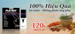 Thuốc Xịt Playboy 5ml Chống Xuất Tinh Sớm Giá Rẻ