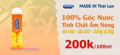 Gel Bôi Trơn Durex Play Warming 100ml Ấm Nóng Chính Hãng