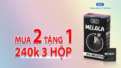 Bao Cao Su OLO Melola Mã M52Gcr Có Gai, Size 52mm, Chống Xuất Tinh Sớm Hộp 12 Chiếc