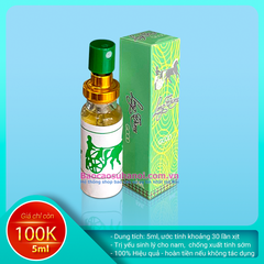 Thuôc Xịt Longtime Lạnh Giá Rẻ 5ml Chống Xuất Tinh Sớm