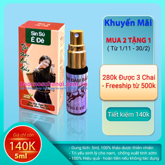 Thuốc Xịt Sìn Sú Ê Đê 5ml Chống Xuất Tinh Sớm Cho Nam