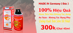 Chai Xịt Super Viga Dooz 34000 Dragon Màu Đỏ Chính Hãng