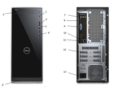 Máy tính đồng bộ Dell Inspiron 3670 (MTI31410-4G-1T)