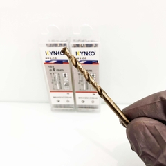 Mũi khoan Inox HSS-CO5 Kynko 5% Cobalt Ø 4mm MKI-HSS-CO5-040 Coban (VỈ 10 CHIẾC)