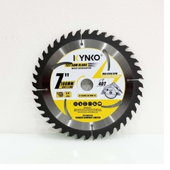 LƯỠI CƯA GỖ TCT 40 RĂNG Ø 180mm KYNKO WGZ180040P20