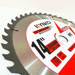 LƯỠI CƯA GỖ TCT 40 RĂNG Ø 350mm KYNKO WGZ350040P