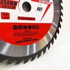 LƯỠI CƯA GỖ TCT 40 RĂNG Ø 350mm KYNKO WGZ350040P