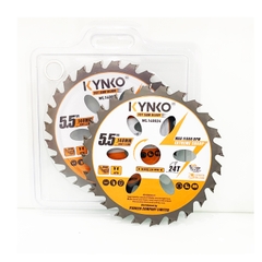 WL140024 phi 140mm 24 răng Lưỡi cưa gỗ siêu mỏng chuyên dụng máy pin