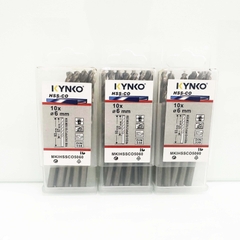 Mũi khoan Inox HSS-CO5 Kynko 5% Cobalt Ø 6mm MKI-HSS-CO5-060 Coban (VỈ 10 CHIẾC)