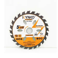 WL125024 phi 125mm 24 răng Lưỡi cưa gỗ siêu mỏng chuyên dụng máy pin