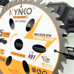 WL165040 phi 165mm 40 răng Lưỡi cưa gỗ siêu mỏng chuyên dụng máy pin