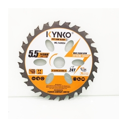 WL140024 phi 140mm 24 răng Lưỡi cưa gỗ siêu mỏng chuyên dụng máy pin