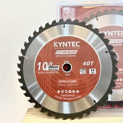LƯỠI CƯA GỖ TCT 250MM 40 RĂNG KYNTEC WCKT250040