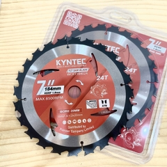 LƯỠI CƯA GỖ TCT 184MM 24 RĂNG KYNTEC WCKT184024