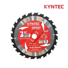 LƯỠI CƯA GỖ TCT 184MM 24 RĂNG KYNTEC WCKT184024