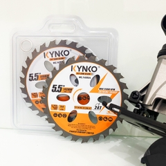 WL140024 phi 140mm 24 răng Lưỡi cưa gỗ siêu mỏng chuyên dụng máy pin