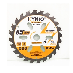 WL165024 phi 165mm 24 răng Lưỡi cưa gỗ siêu mỏng chuyên dụng máy pin