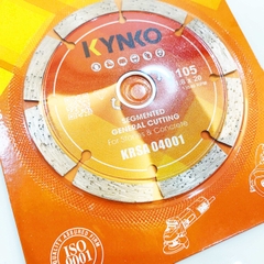LƯỠI CẮT GẠCH ĐÁ KYNKO PHI Ø105MM 08 RĂNG KRSA04001