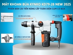 MÁY KHOAN BÚA CẦM TAY KYNKO KD79 NEW - Z1C-KD79-28-25