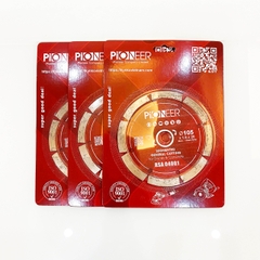 LƯỠI CẮT GẠCH ĐÁ RSA04001DO 8 RĂNG Ø105mm